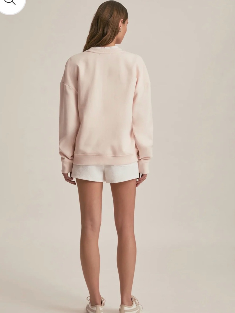 Favorite Daughter Collegiate Sweatshirt in
Light Pink Sz XL - Picture 7 of 10